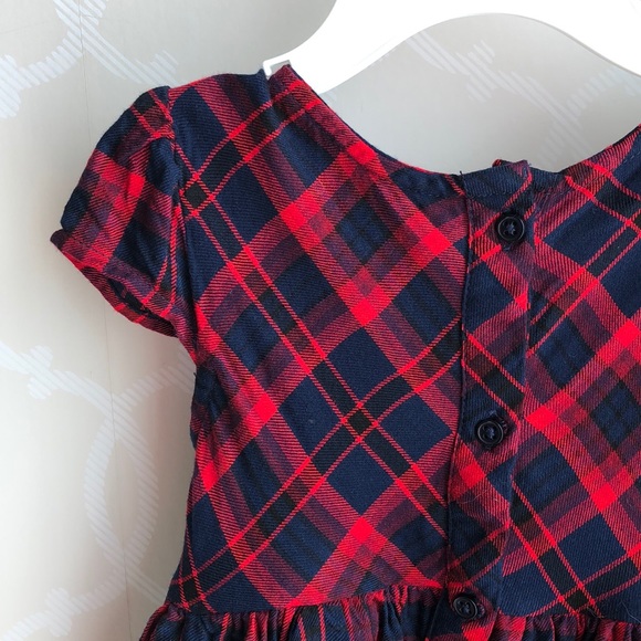 Plaid Holiday Party Dress - Picture 5 of 5